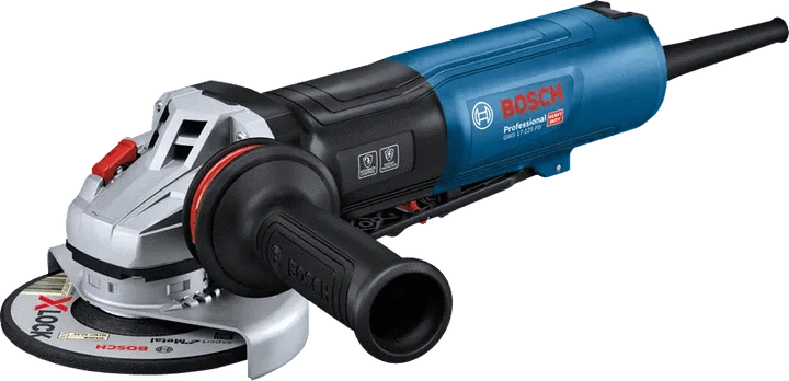 Angle Grinder 125mm 1700W Protection Switch, GWS17-125PS - 06017D1340 by Bosch