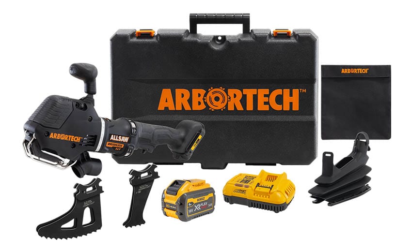 Arbortech ALLSAW Cordless 54V Masonry & Brick Restoration Tool 9.0Ah Kit (Powered by Dewalt) BA200X