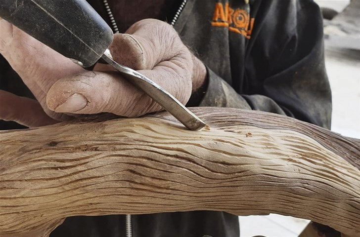 Arbortech 1000W Power Chisel Woodcarving Tool Kit (with 7 Chisels) PCH.FG.900.00