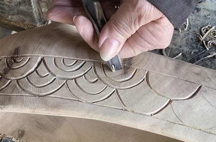 Arbortech 1000W Power Chisel Woodcarving Tool Kit (with 7 Chisels) PCH.FG.900.00