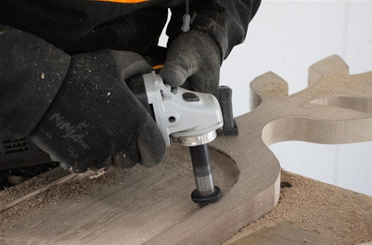 Arbortech 20mm Turbo Shaft Freehand Power Carving Angle Grinder Attachment Kit IND.FG.500.00