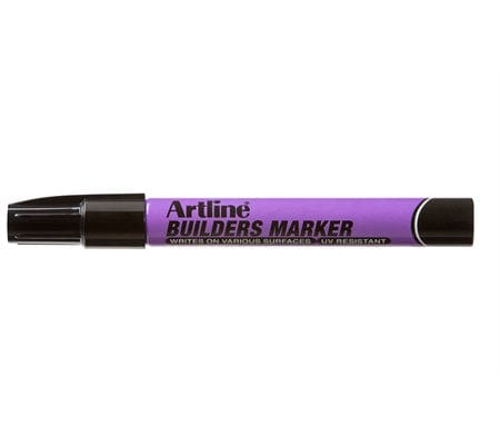 Builders' Marker White AC-195233W by Artline