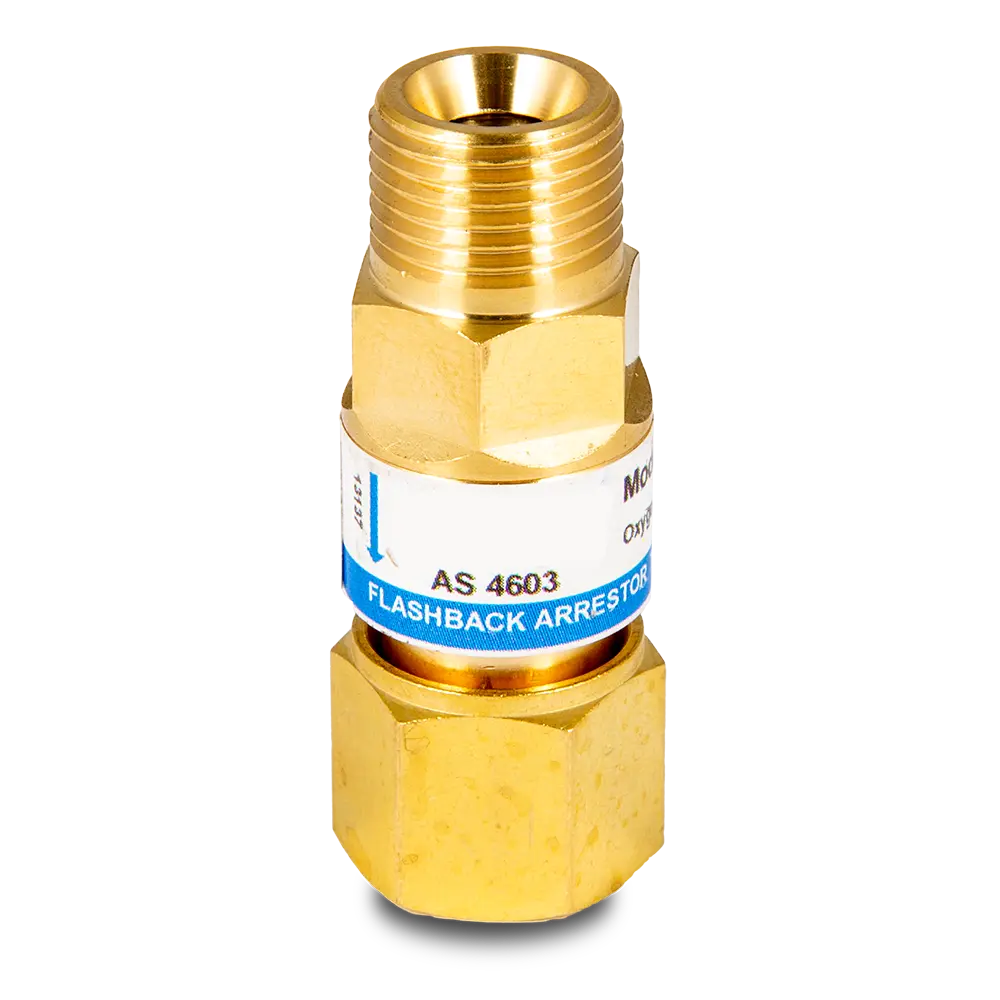 Unimig Flashback Arrestor Oxygen Blowpipe Mount Uffoh