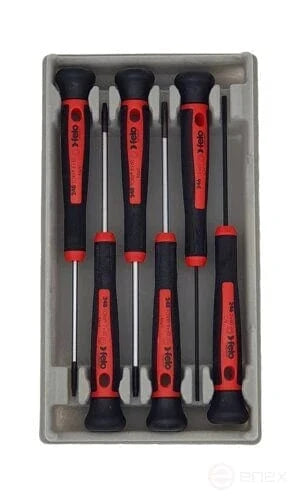 Screwdriver Set For Precision Work, Torx/Hex 6Pce - 24896156 by Felo