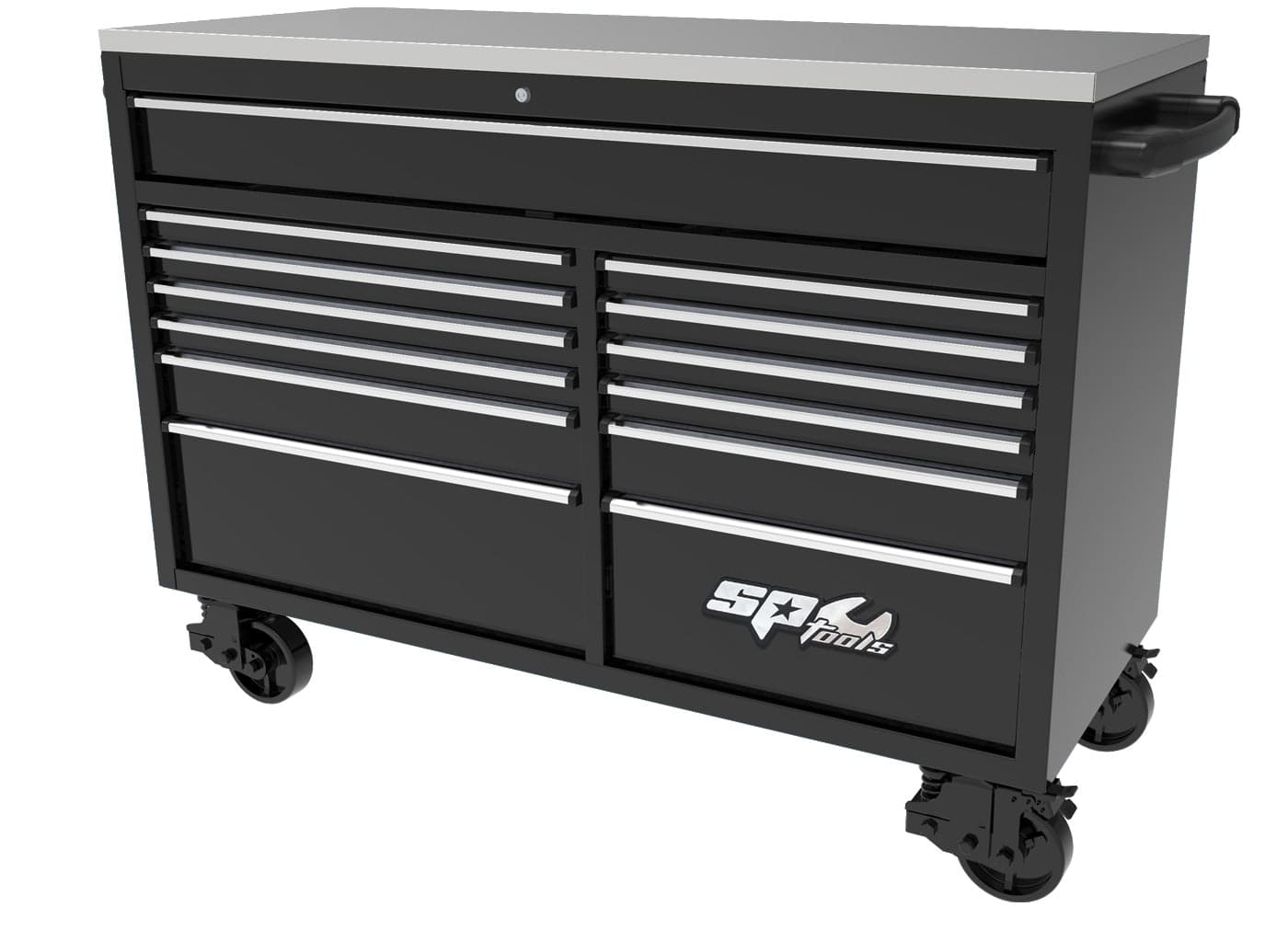 59" USA Sumo Series Wide Roller Cabinet 13 Drawer SP44725 by SP Tools