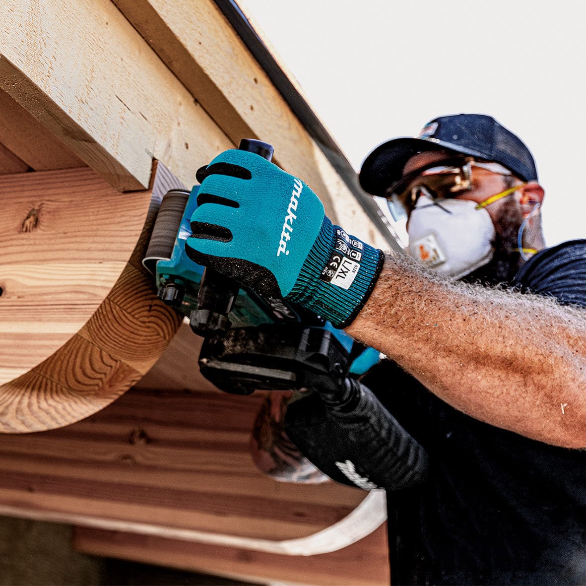 Makita 40V Max Brushless 76mm Belt Sander Bare (Tool Only) BS001GZ