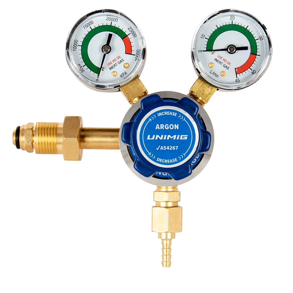 Unimig Regulator Side Inlet Argon Seargreg