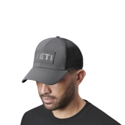 YETI Core Patch Trucker Hat Grey on Grey 21023005567