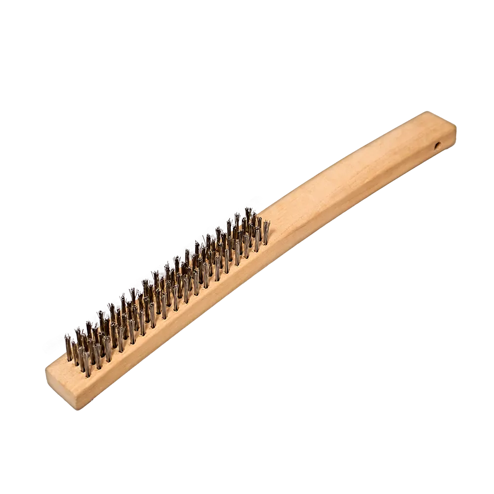 Unimig Wire Brush Stainless Steel 4 Row Wbss4R