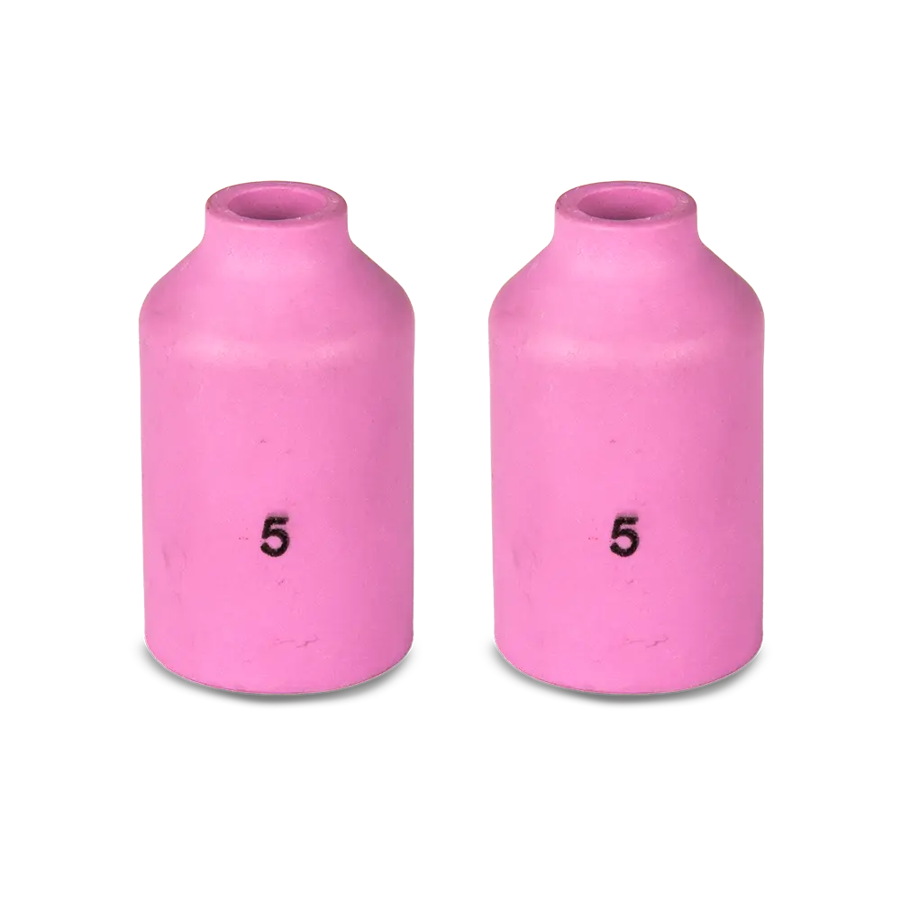 Unimig Gas Lens Ceramic Cup Suit 17/18/26 Size 5 Qty 2 P54N17