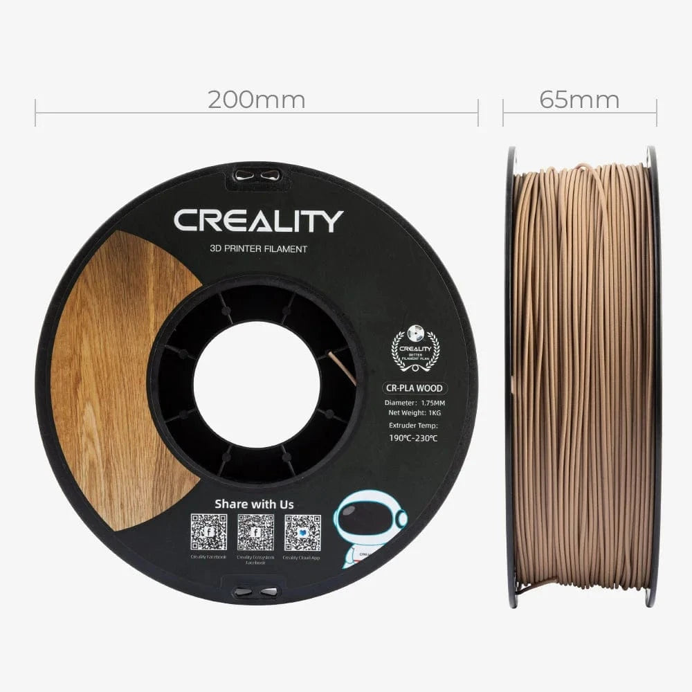 Creality Wood PLA 3D Printing Filament 1.75mm 1kg
