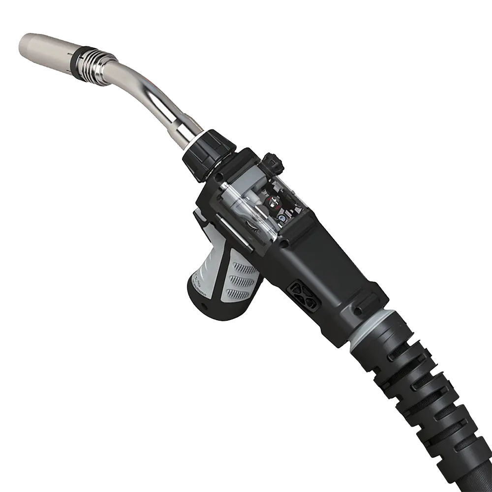 Unimig Push-Pull Gun 300A Digital 24V 8M U41002