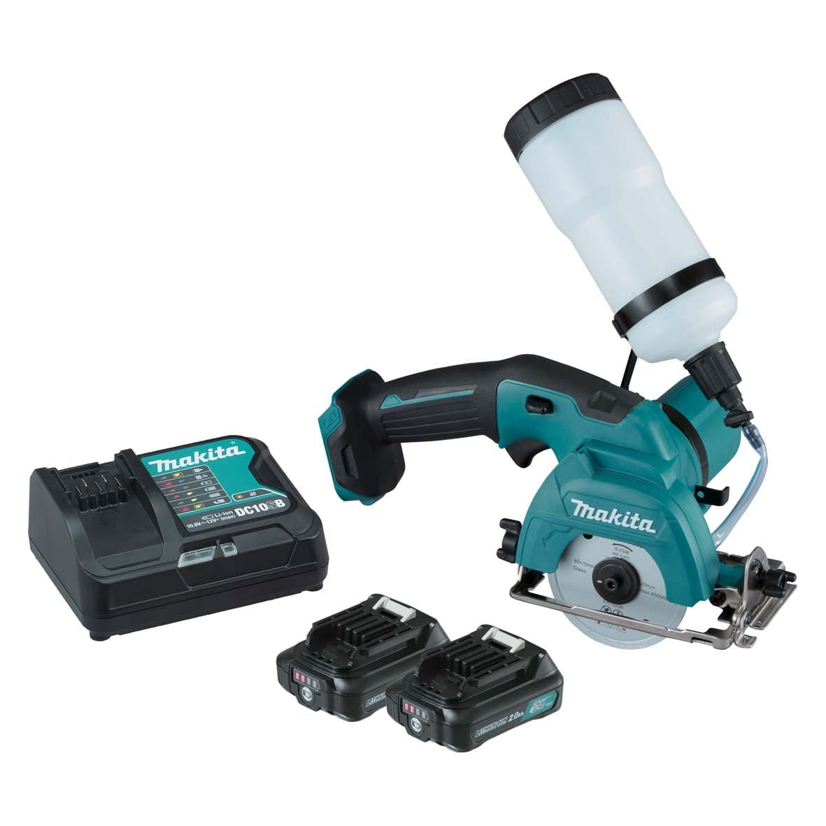 12V 85mm Diamond Cutter Kit CC301DSAE by Makita