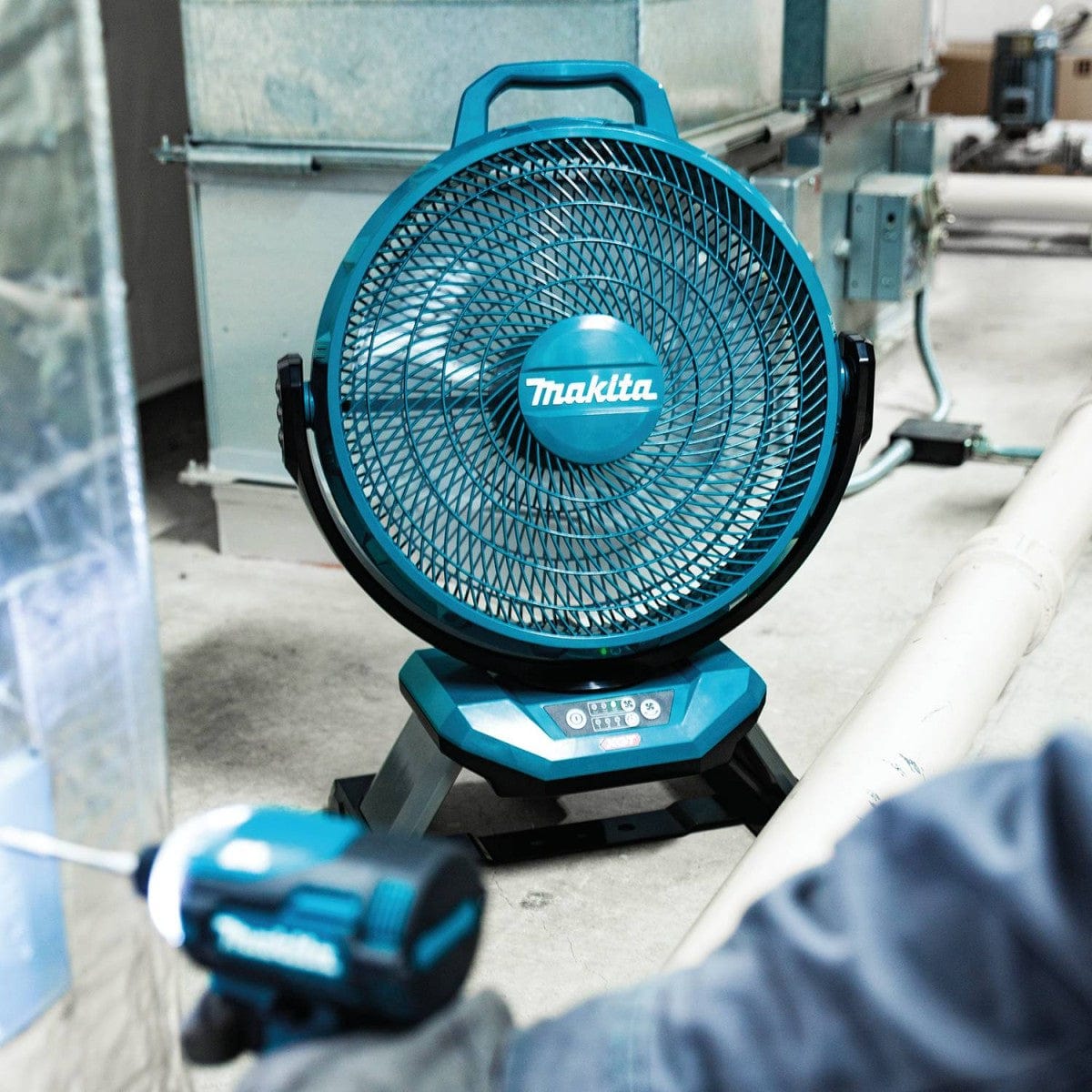 40V 330mm (13") Jobsite Fan (Tool Only) CF002GZ by Makita