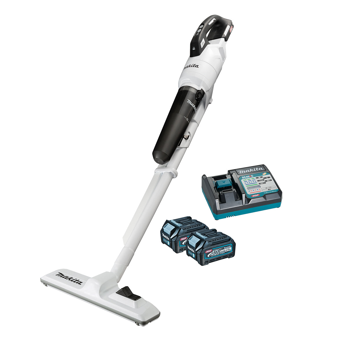 Makita 40V Max Brushless Stick Vacuum Kit CL003GD205