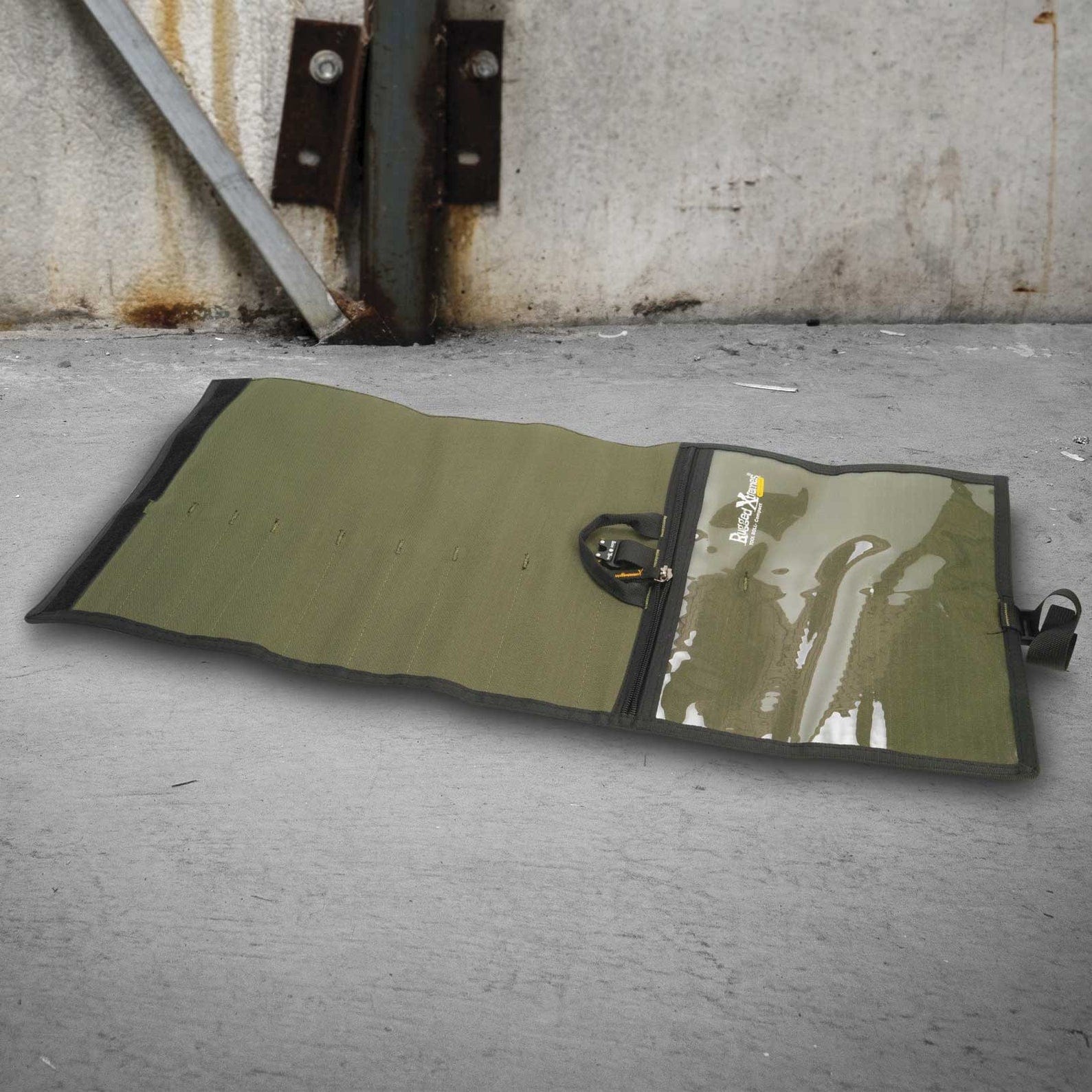 Tool Roll Canvas Green RX03B001 by Rugged Xtremes
