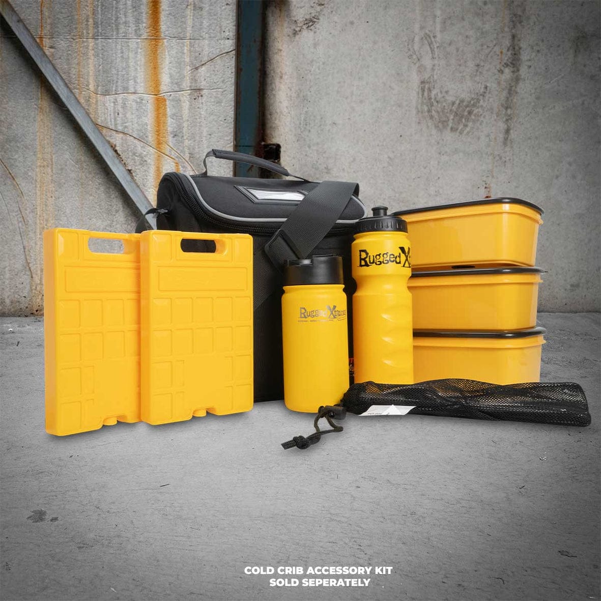 Insulated Black Cool Crib Bag RXES05L206BK by Rugged Xtremes