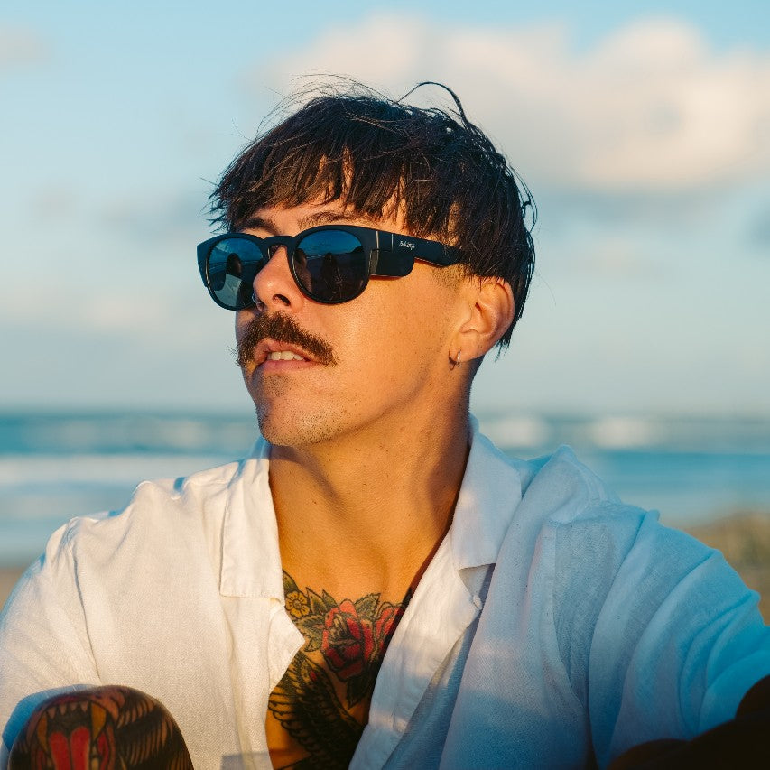 SafeStyle Cruisers Matte Black Frame Polarised Lens