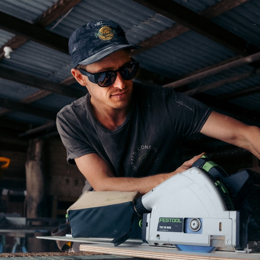 SafeStyle Cruisers Matte Black Frame Polarised Lens