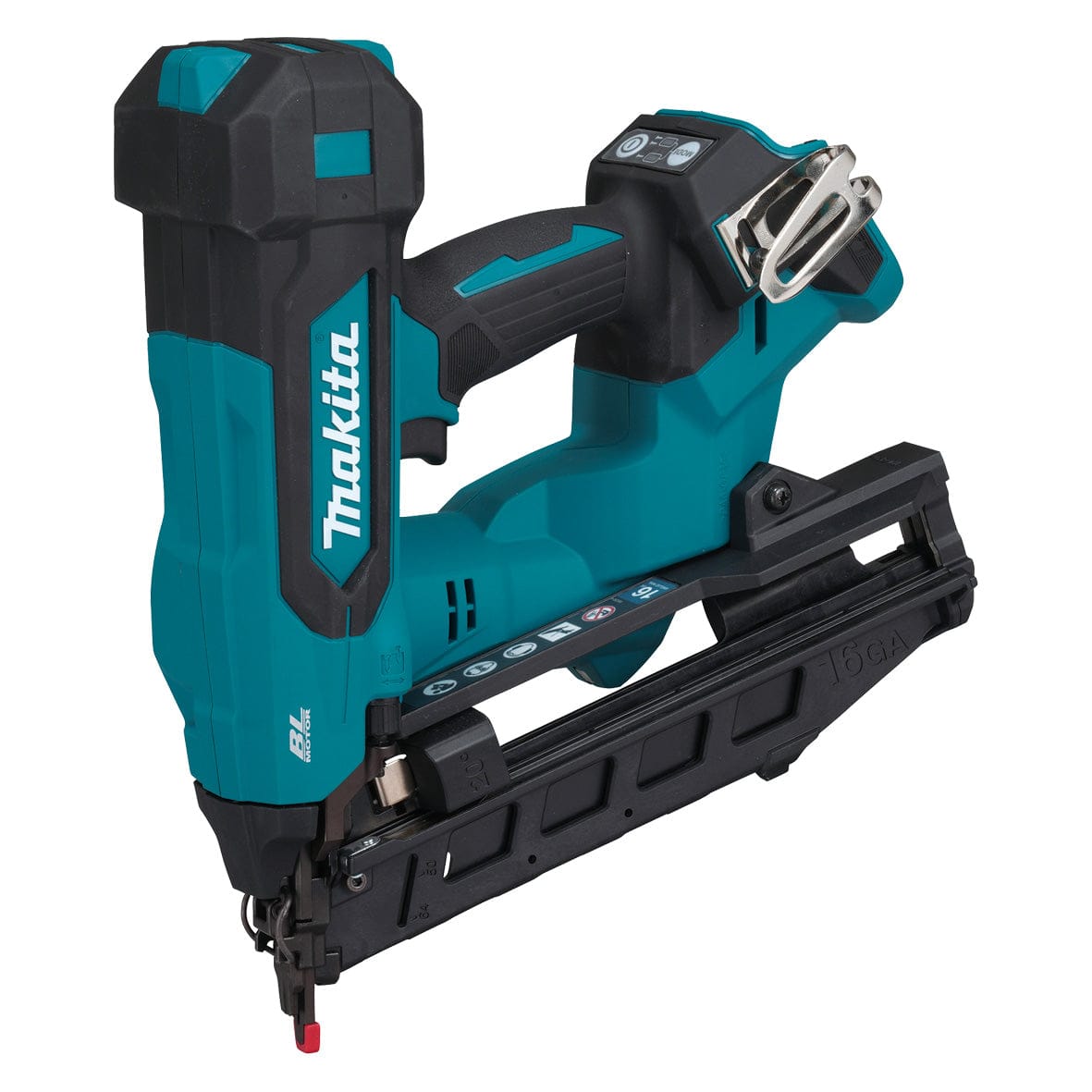 Makita 18V C Brads 16G 32-64mm Angled Finishing Nailer Bare (Tool Only) DBN610Z