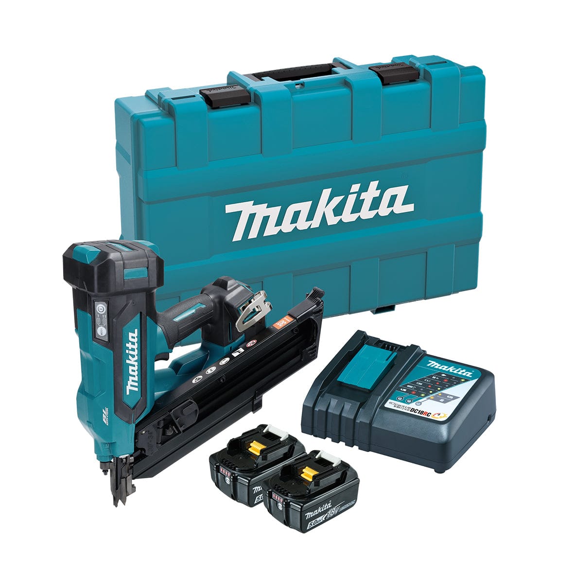 Makita 18V Brushless 90mm Framing Nailer Kit DBN900RTE