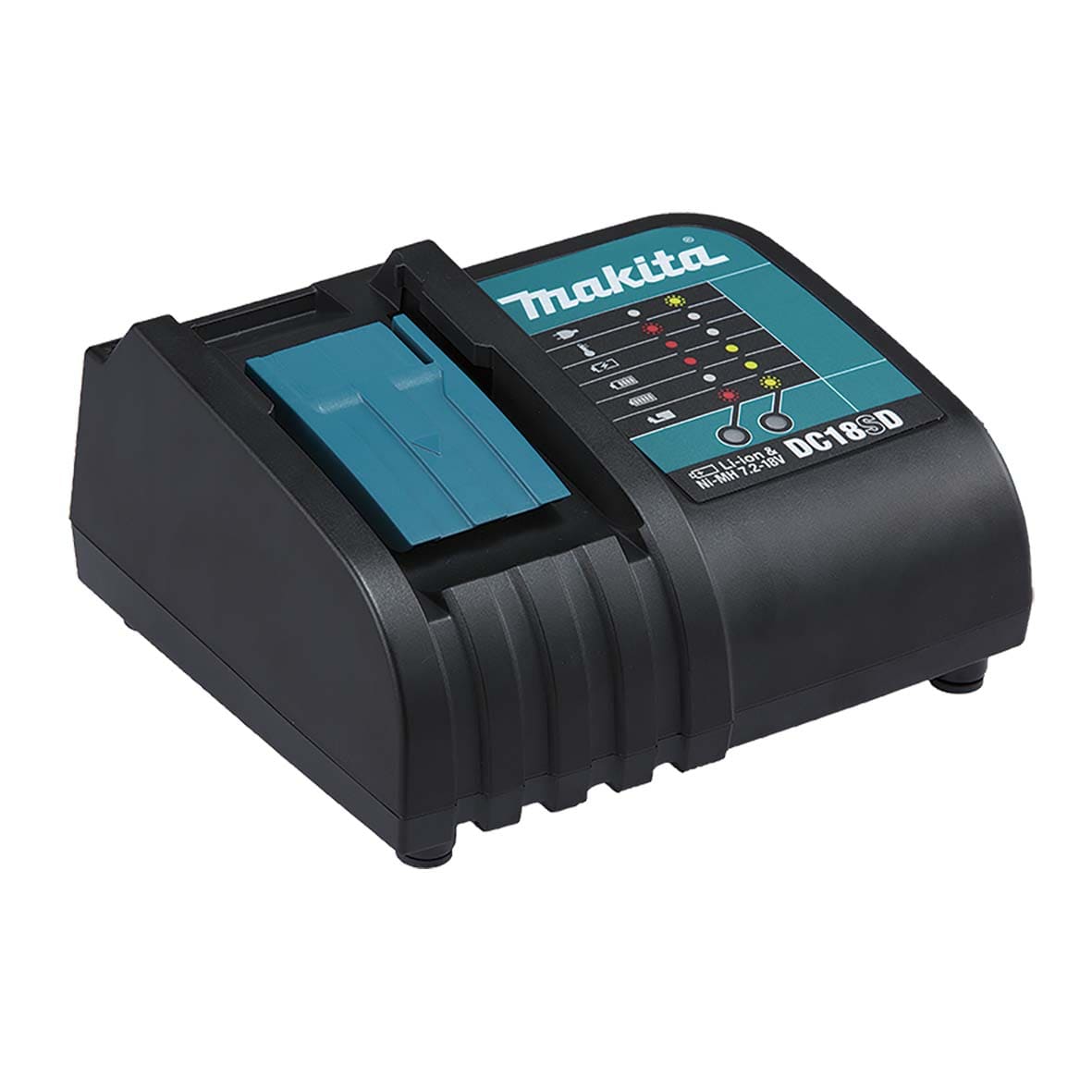 Makita 7.2 - 18V Charger Single Port Standard DC18SD 194536-0