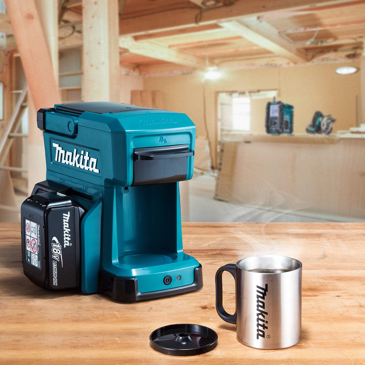 12V Max - 18V Mobile Bare (Tool Only) Coffee Maker DCM501Z by Makita