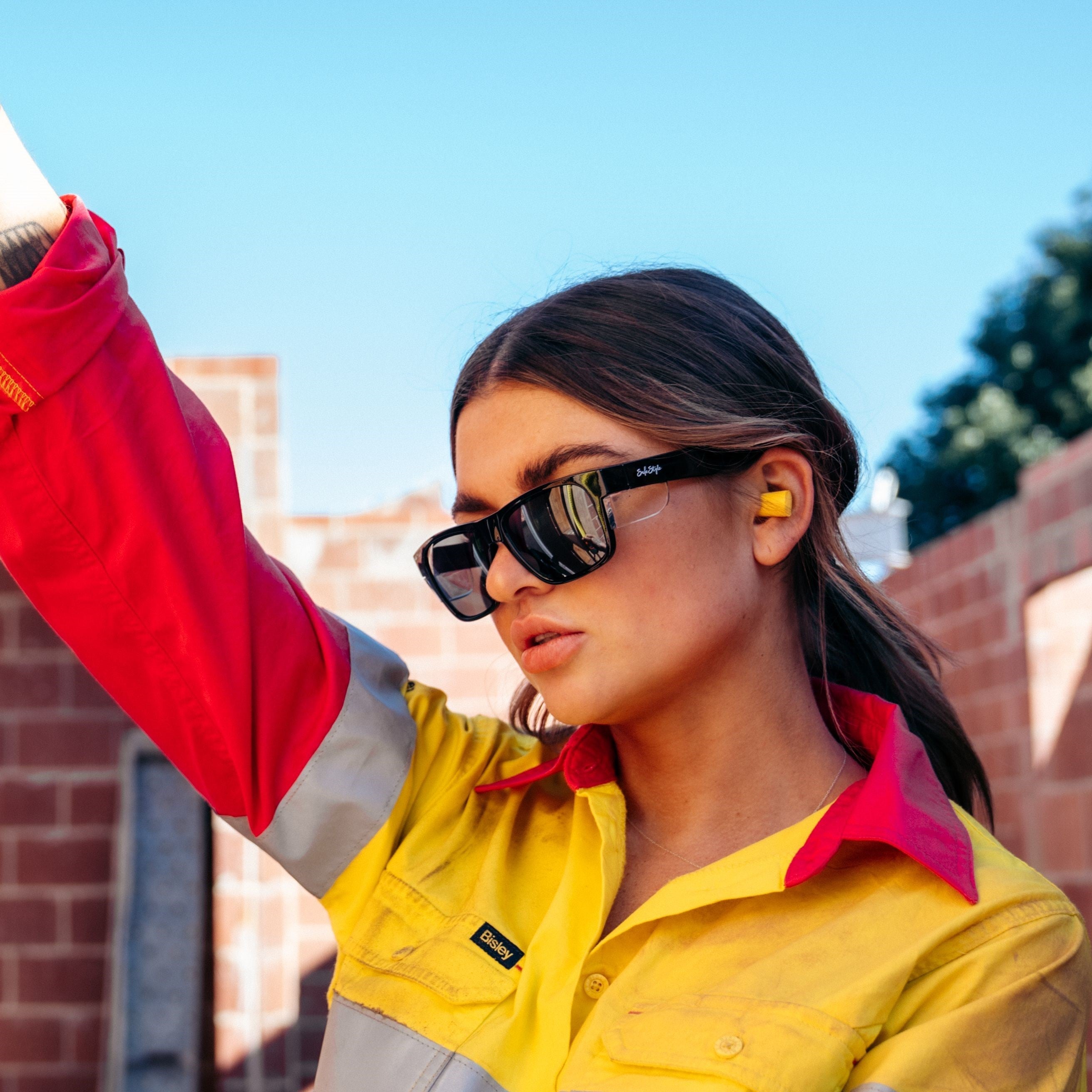 SafeStyle Fusions Black Frame Tinted Lens