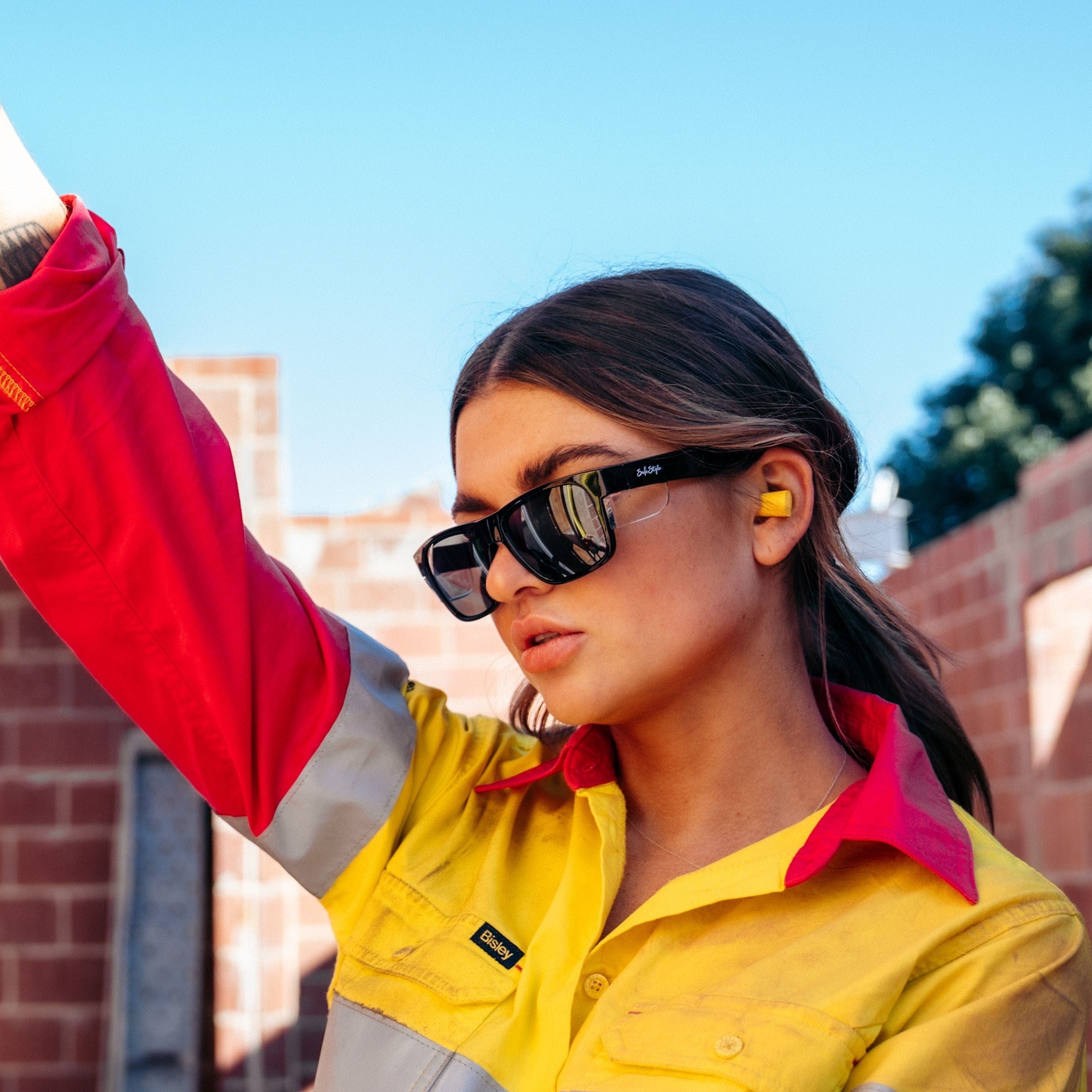 SafeStyle Fusions Black Frame Tinted Lens