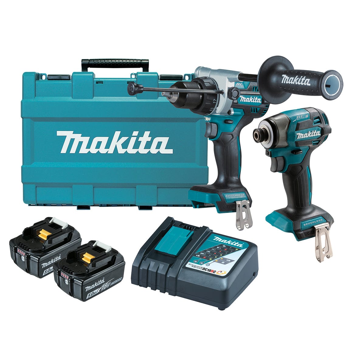 Makita 18V Brushless 2 Piece Combo Kit DLX2516T