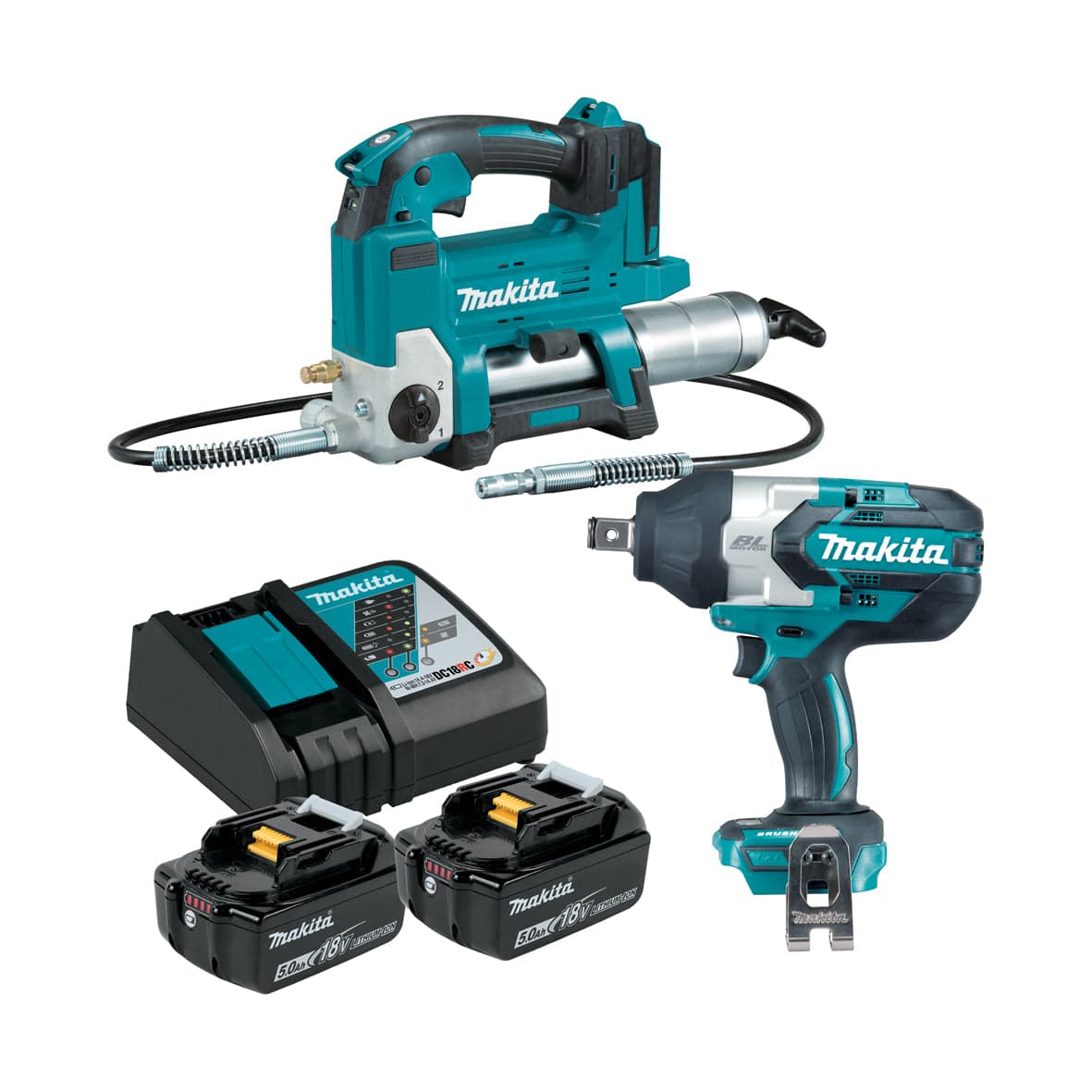 Makita 18V Brushless 2 Piece Combo Kit DLX2542T