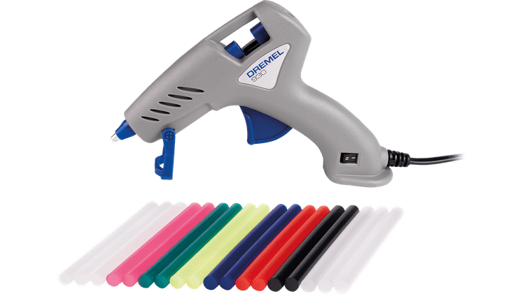Hot Melt Glue Gun Kit DREMEL® Glue Gun 930 (930-18 Hobby) by Dremel