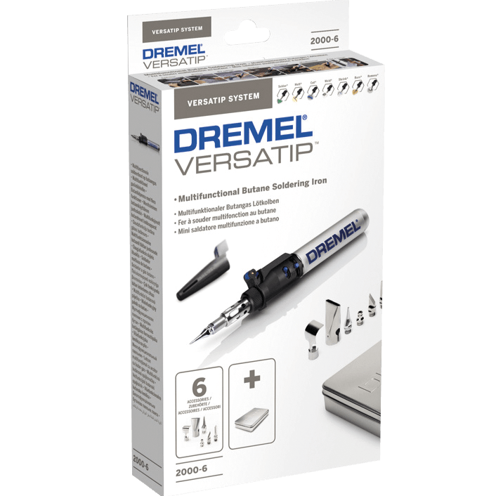 6 in 1 VersaTip Butane Soldering Torch Kit 2000-6 (F0132000JA) by Dremel