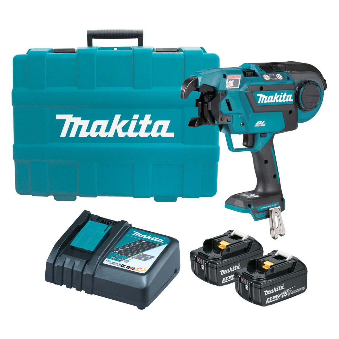 Makita 18V Rebar Tying Tool Kit DTR180RFX1