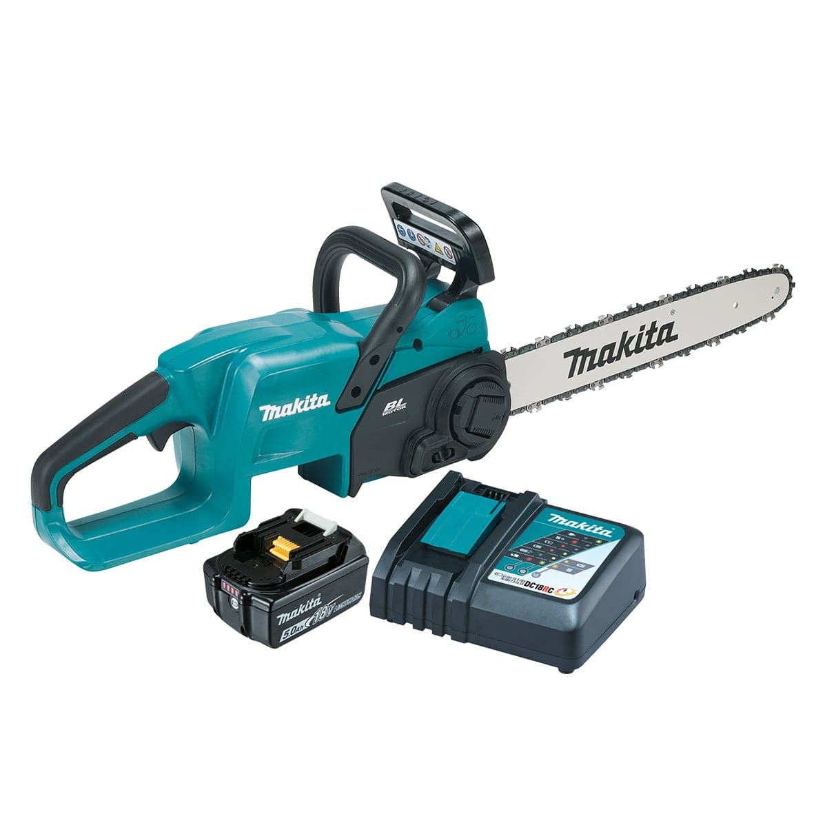 Makita 18V Brushless 400mm Chainsaw Kit DUC407RTX2