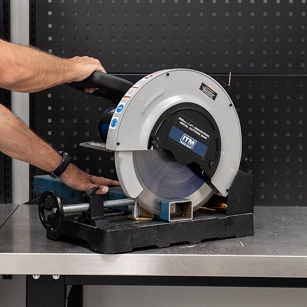 ITM SAW 350mm Metal Cutting Cold Cut Drop Saw 240V S14