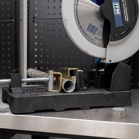 ITM SAW 350mm Metal Cutting Cold Cut Drop Saw 240V S14