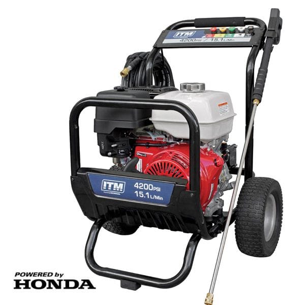 ITM Petrol Pressure Washer GX390 HONDA Engine 4200PSI 15.1L/Min TM542-4200