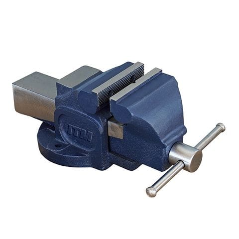 Mechanic Bench Vice, Cast Iron by ITM