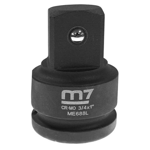 Impact Adaptor 3/4" Drive F X 1" Drive Male Locking Ball Type - M7-ME688 by M7