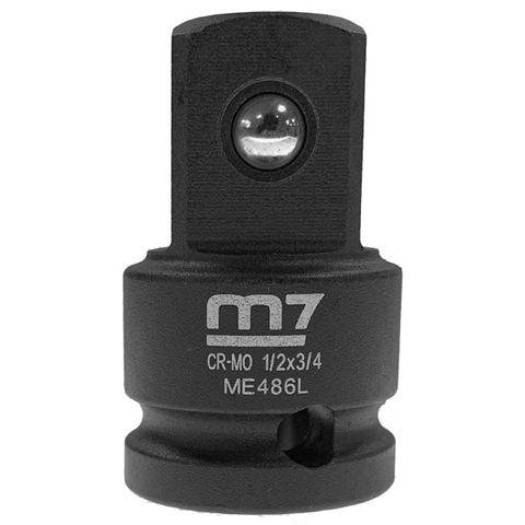 Impact Adaptor 1/2" Drive F X 3/4" Drive Male Locking Ball Type - M7-ME486 by M7