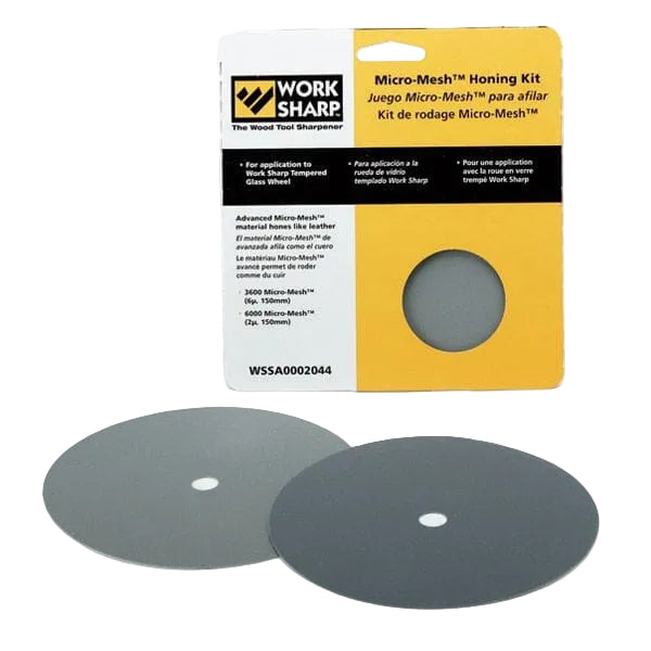 2Pce Micro Mesh Abrasive Kit (150mm Wide) for Work Sharp 3000 WSSA0002044 by Work Sharp