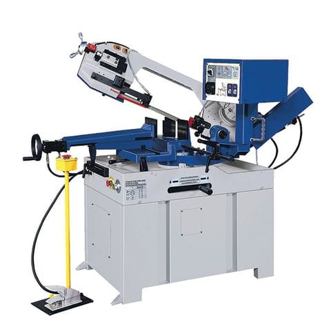 Bandsaw, 260mm Cap, Swivel Head, Dual Mitre, 2 Speed 415V 3PH, Semi Automatic - WE350DSA by ITM