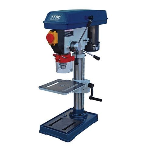 ITM 260mm Benchtop Drill Press 5 Speed 130mm 375W 240V TD1013