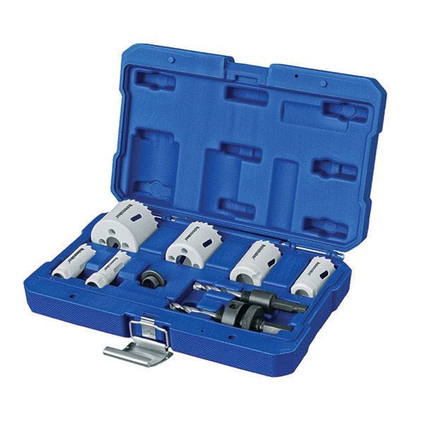Electricians Hole Saw Kit 9Pce Holemaker UN108-120 by ITM