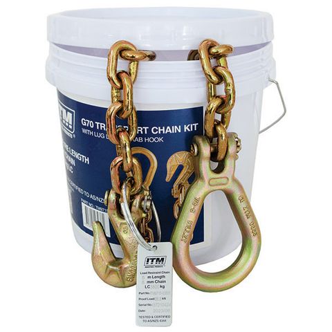 G70 Transport Chain With Lug Link & Grab Hook by ITM