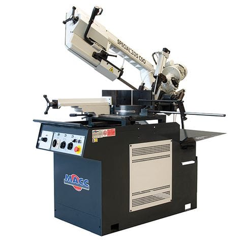 MACC Bandsaw, 260mm Cap, Swivel Head, Dual Mitre, HYD Downfeed by ITM