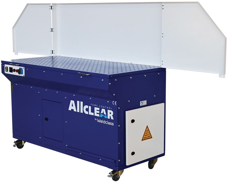 Weldclass Fume Extraction Grinding & Welding Table ALLCLEAR® 415V TA400