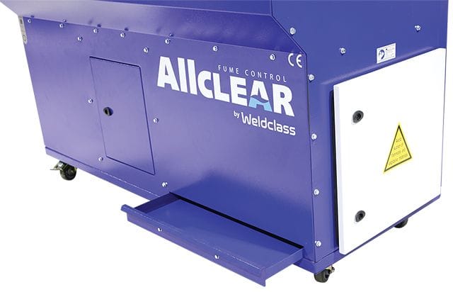 Weldclass Fume Extraction Grinding & Welding Table ALLCLEAR® 415V TA400