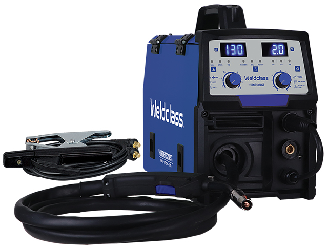Weldclass Mig + Stick + Tig Welder - FORCE 132MST WC-132MSTRK